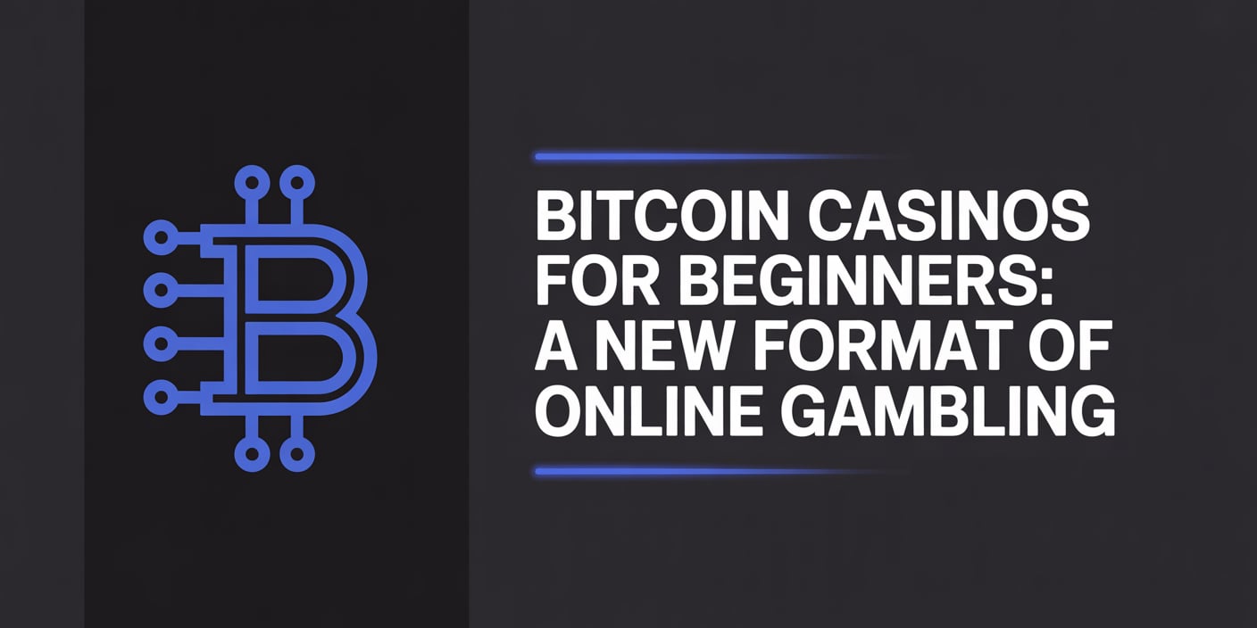 Bitcoin Casinos for Beginners: A New Format of Online Gambling